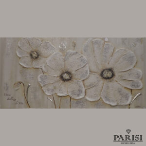 Quadro Acca - Fiori bianchi